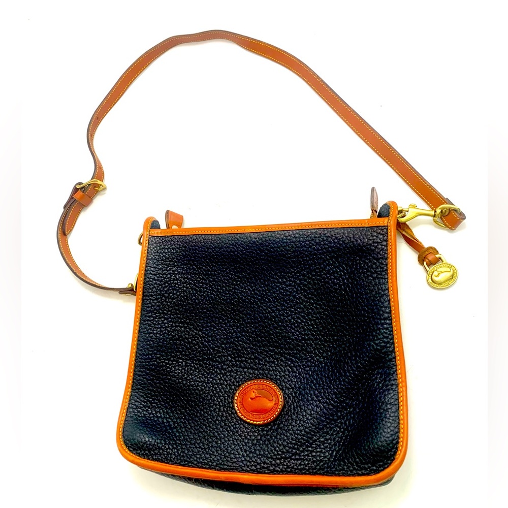 Purse Womens Dooney Bourke Vintage Leather Crossbody Shoulder Bag